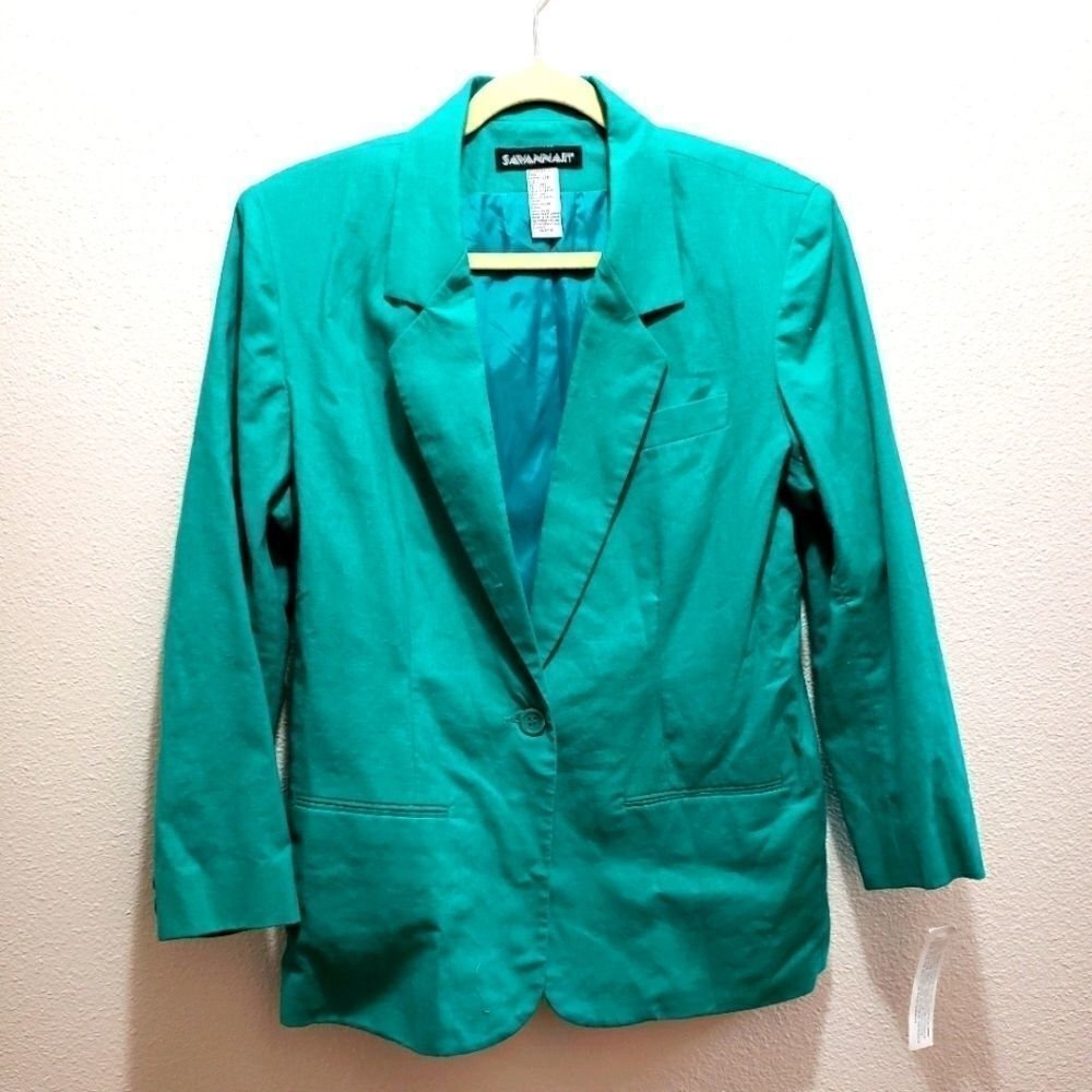 *Savanni linen/cotton jacket, 12P, NWT